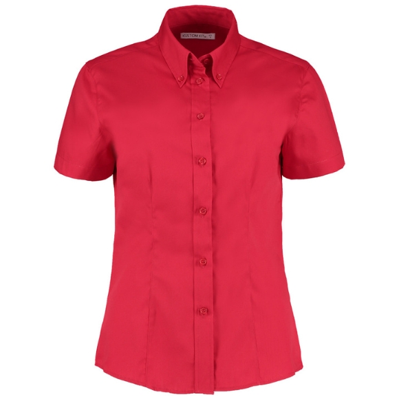Premium Ladies Oxford Short Sleeve Shirt